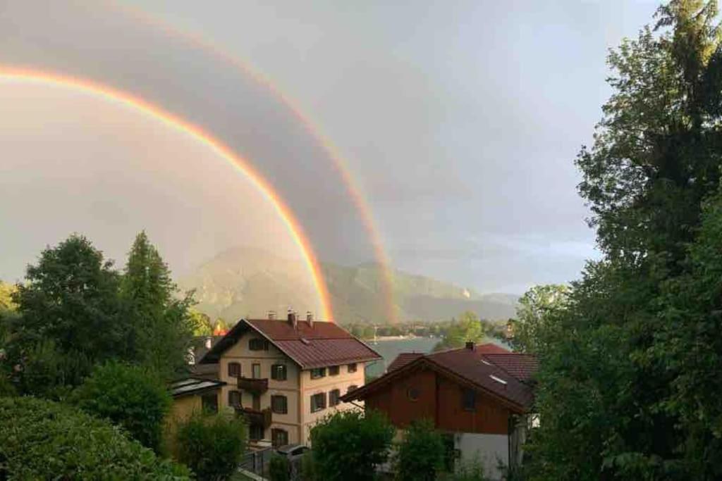 See- Und Bergblick In Bestlage Am Tegernsee Buitenkant foto