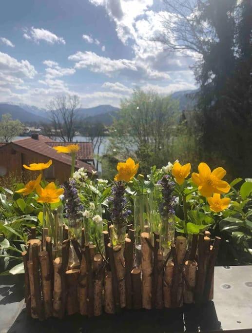 See- Und Bergblick In Bestlage Am Tegernsee Buitenkant foto