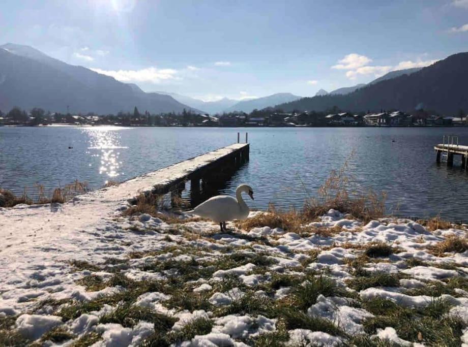 See- Und Bergblick In Bestlage Am Tegernsee Buitenkant foto